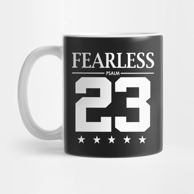 Fearless Psalm 23 Bible Scripture Verse Christian by sacredoriginals